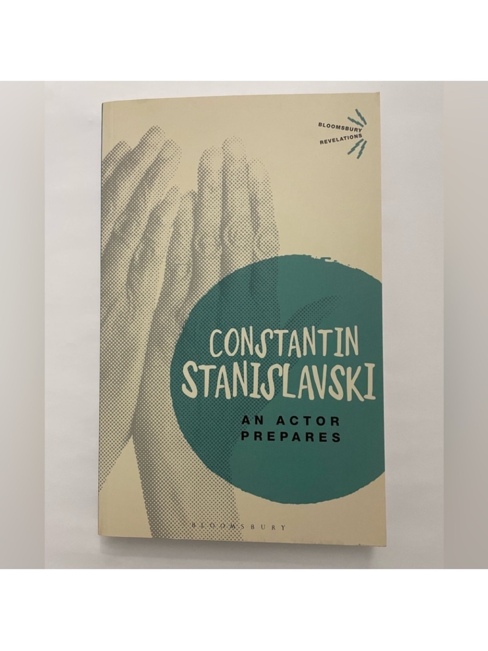 An actor prepares book by constantin stanislavski paperback like new